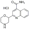 2-Morpholin-2-yl-quinoline-4-carboxylic acidamide hydrochloride
