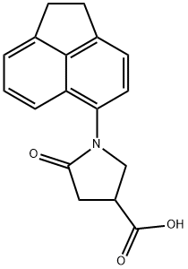 510737-50-5 1-(1,2-ジヒドロアセナフチレン-5-イル)-5-オキソピロリジン-3-カルボン酸