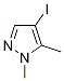 1H-pyrazole, 4-iodo-1,5-dimethyl-,,结构式