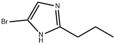 4-溴-2-丙基-1H-咪唑, 1268334-93-5, 结构式