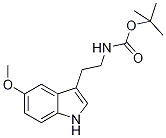 tert-Butyl [2-(5-methoxy-1H-indol-3-yl)ethyl]-carbamate Structure