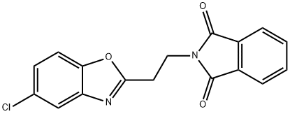 2-[2-(5-Chloro-1,3-benzoxazol-2-yl)ethyl]-1H-isoindole-1,3(2H)-dione Structure