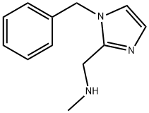 [(1-Benzyl-1H-imidazol-2-yl)methyl]methylamine dihydrochloride Structure