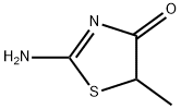 2-氨基-5-甲基-噻唑-4-酮 结构式