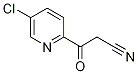 3-(5-Chloropyridin-2-yl)-3-oxopropanenitrile 化学構造式