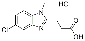 3-(5-Chloro-1-methyl-1H-benzoimidazol-2-yl)-propionic acid hydrochloride|