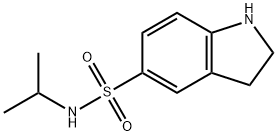 N-イソプロピルインドリン-5-スルホンアミド 化学構造式