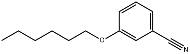 3-(Hexyloxy)benzenecarbonitrile Struktur