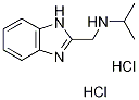 N-(1H-Benzimidazol-2-ylmethyl)propan-2-amine dihydrochloride 化学構造式