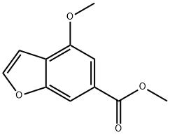 Methyl 4-methoxy-1-benzofuran-6-carboxylate Structure