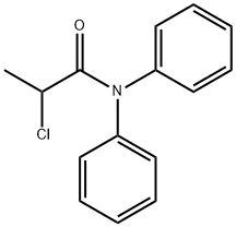 2-Chloro-N,N-diphenylpropanamide Structure