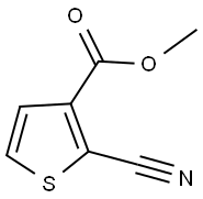Methyl 2-cyanothiophene-3-carboxylate Structure
