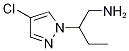 [2-(4-Chloro-1H-pyrazol-1-yl)butyl]amine|[2-(4-氯-1H-吡唑-1-基)丁基]胺