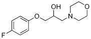 1-(4-Fluorophenoxy)-3-morpholin-4-ylpropan-2-ol Structure