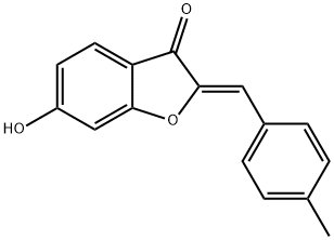 (2Z)-6-羟基-2-(4-甲苄基亚甲基),1234351-94-0,结构式