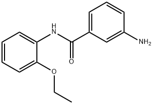 3-AMINO-N-(2-ETHOXYPHENYL)BENZAMIDE Structure