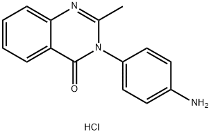 3-(4-AMINO-PHENYL)-2-METHYL-3H-QUINAZOLIN-4-ONEHYDROCHLORIDE Structure