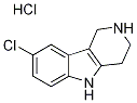 8-氯-1H,2H,3H,4H,5H-吡啶并[4,3-B]吲哚盐酸盐, 1185304-76-0, 结构式