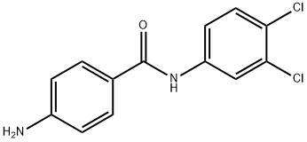 4-AMINO-N-(3,4-DICHLOROPHENYL)BENZAMIDE 结构式