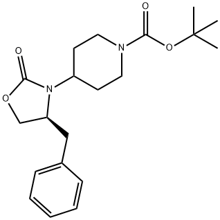 tert-butyl 4-[(4s)-4-benzyl-2-oxo-1,3-oxazolidin-3-yl]piperidine-1-carboxylate