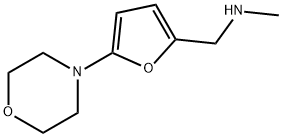 n-methyl-n-[(5-morpholin-4-yl-2-furyl)methyl]amine Struktur