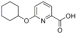 6-(cyclohexyloxy)pyridine-2-carboxylic acid Structure