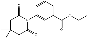 ethyl 3-(4,4-dimethyl-2,6-dioxopiperidino)benzenecarboxylate price.