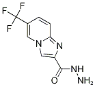 6-(trifluoromethyl)imidazo[1,2-a]pyridine-2-carbohydrazide,,结构式