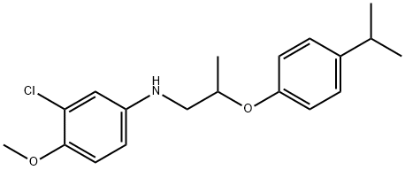 3-Chloro-N-[2-(4-isopropylphenoxy)propyl]-4-methoxyaniline|