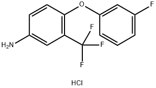 4-(3-フルオロフェノキシ)-3-(トリフルオロメチル)アニリン塩酸塩 price.
