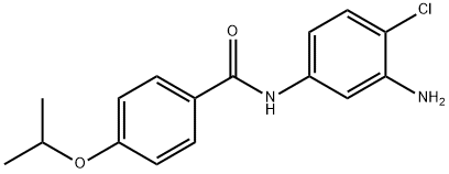 N-(3-Amino-4-chlorophenyl)-4-isopropoxybenzamide Struktur