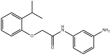 954564-28-4 N-(3-Aminophenyl)-2-(2-isopropylphenoxy)acetamide