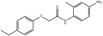 N-(4-Amino-2-methylphenyl)-2-(4-ethylphenoxy)-acetamide Structure