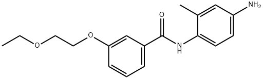 N-(4-Amino-2-methylphenyl)-3-(2-ethoxyethoxy)-benzamide Structure