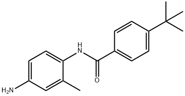 N-(4-Amino-2-methylphenyl)-4-(tert-butyl)benzamide 化学構造式