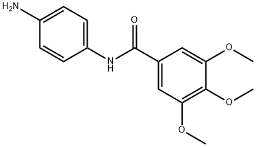 N-(4-Aminophenyl)-3,4,5-trimethoxybenzamide Structure