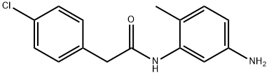 N-(5-Amino-2-methylphenyl)-2-(4-chlorophenyl)-acetamide Structure