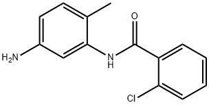 N-(5-Amino-2-methylphenyl)-2-chlorobenzamide Structure