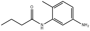 N-(5-Amino-2-methylphenyl)butanamide Structure