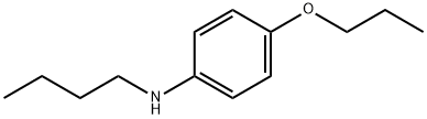 N-Butyl-N-(4-propoxyphenyl)amine Structure