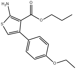 351158-73-1 2-氨基-4-(4-乙氧苯基)噻吩-3-羧酸丙酯