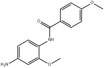 N-(4-氨基-2-甲氧基-苯基)-4-甲氧基-苯甲酰胺,110506-37-1,结构式