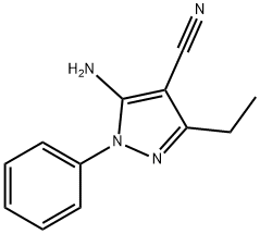 5-amino-3-ethyl-1-phenyl-1H-pyrazole-4-carbonitrile|5-氨基-3-乙基-1-苯基-1H-吡唑-4-甲腈