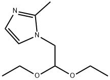 1-(2,2-diethoxyethyl)-2-methyl-1H-imidazole Struktur