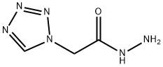 2-(1H-tetrazol-1-yl)acetohydrazide Struktur