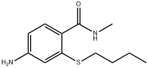 4-amino-2-(butylthio)-N-methylbenzamide,921076-60-0,结构式