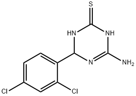 4-amino-6-(2,4-dichlorophenyl)-1,6-dihydro-1,3,5-triazine-2-thiol,1142207-51-9,结构式