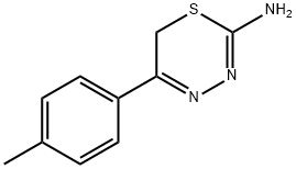 5-(4-methylphenyl)-6H-1,3,4-thiadiazin-2-amine Structure