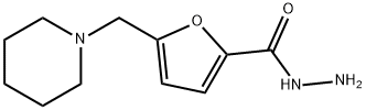 5-(哌啶-1-基甲基)-2-呋喃肼 结构式