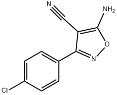 5-amino-3-(4-chlorophenyl)isoxazole-4-carbonitrile|5-氨基-3-(4-氯苯基)-4-异恶唑甲腈